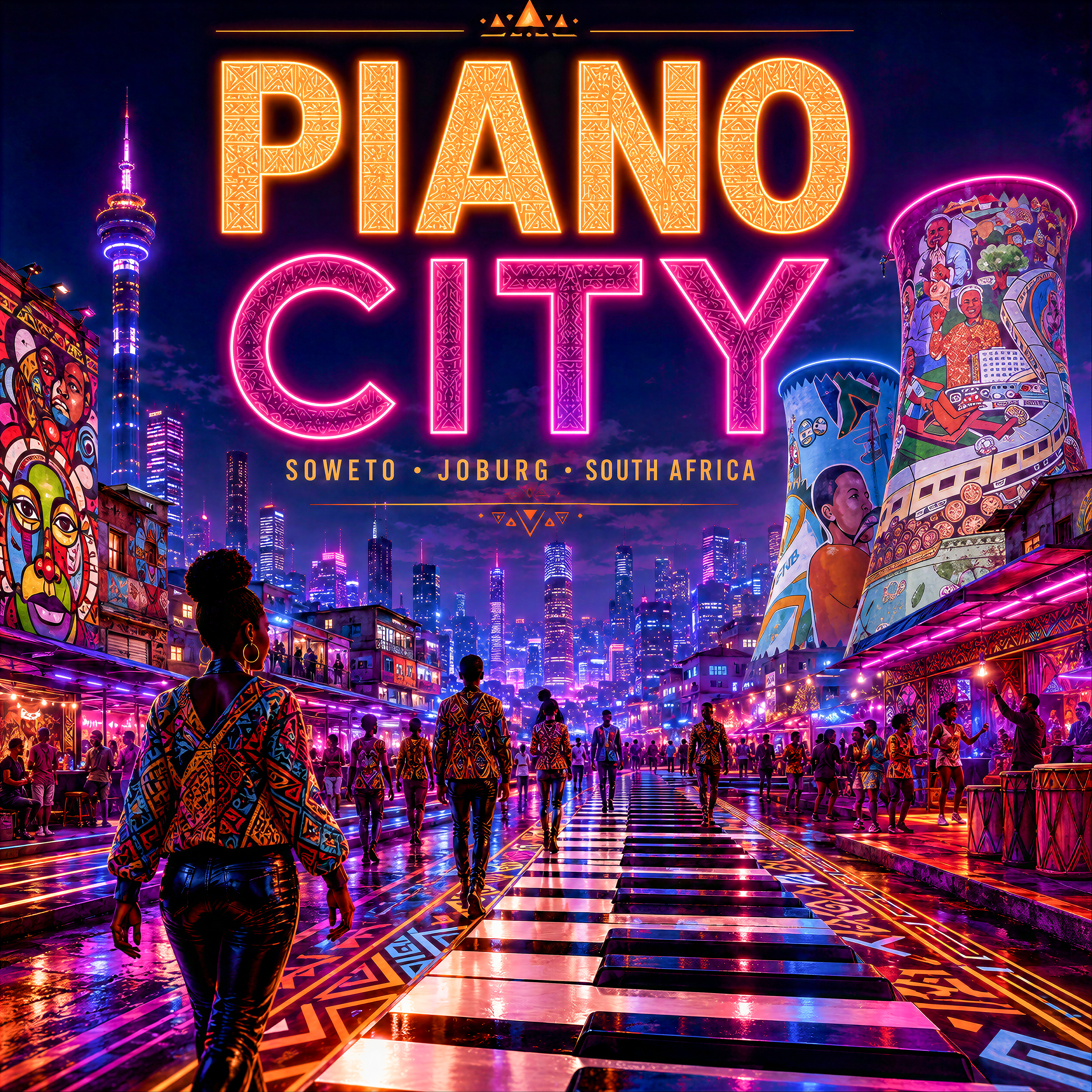 PIANO CITY Album Cover